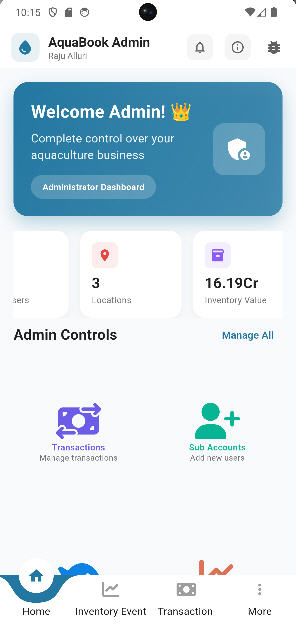 Dashboard Screenshot